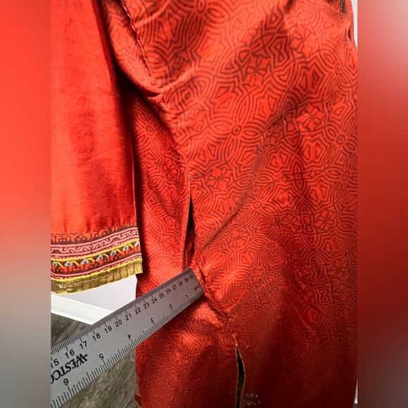 NWT Indian 36 TUNIC Kurta ETHNIC Top SMALL Women - Picture 8 of 15